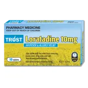 Trust Loratadine 10mg 10 Tablets (Generic for Claratyne)