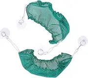 JUMPLAWN 2 Pack Lizard Seaweed Hammock Reptile Climbing Bed Swing Toy for Bearded Dragons Chameleons Pet Accessory Hanging Resting Nest