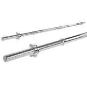 5.5FT Barbell Bar Steel Fitness Exercise Weight Bench Press Gym Home 168CM