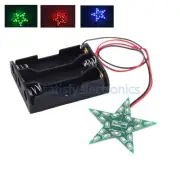 Five-Pointed Star Breathing Light Gradient LED Light Soldering Training DIY Kit
