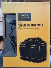 Traeger Grill Cover, Full Length, fits Model Ironwood Grill, Grey BAC600