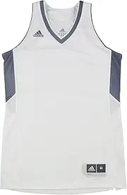 (Medium, White-onix) - Adidas Commander 15 Womens Basketball Jersey