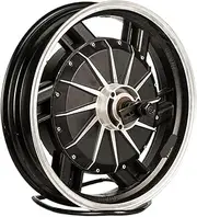 FSNEODYV Electric Bicycle Kit, 16x3.5 Inch 3000W 80km/h 40H Three Phase Magnet Hub Motor Black