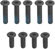 GinTai 9PCS（5 Long 4 Short） Black Lower Bottom Base Cover Case Screws for Lenovo IdeaPad Flex 5 14IIL05 81X1 81WS Flex 5 14ALC05 82HU