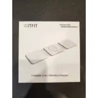 在飛比找蝦皮購物優惠-Samsung 三星 ITFIT 摺疊三合一無線充電板 (三