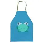 Cute Child's Children Apron Cartoon Printed Painting Cooking - T2V79857