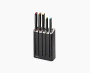 Elevate Knives Block 5-piece Set with Sharpener | Joseph Joseph AU