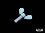 VW Windshield Safari Chrome Wing Nut DKB