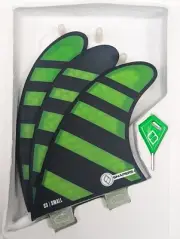 SHAPERS AUSTRALIA S-3 (Small) Fits FCS 3 fin set tri thruster surfboard fins