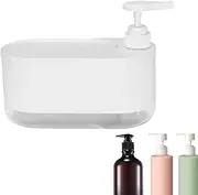 ETUCYNG Soap Dispenser with Sponge Holder,Lotion Dispenser | Soap Bottle Pump Storage Organizer Holder for Kitchen Sink Counter Dishwashing Home