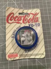 Vintage 1994 Duncan Always Cool Coca-Cola Yo-Yo Baseball Polar Bear sealed