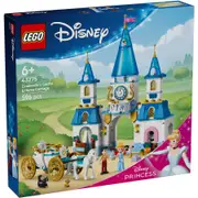 LEGO Disney Princess Cinderella's Castle & Horse Carriage 43275