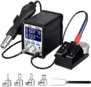 MMOBIEL YiHua 995D 2in1 Soldering Station 75W Hot Air Blower 720W Rework Station