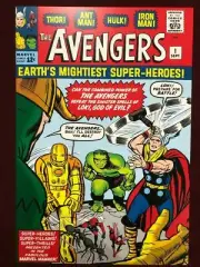 MARVEL AVENGERS 1 POSTER 11X16"NM SHPPDFLAT THOR IRON MAN LOKI HULK ANT MAN
