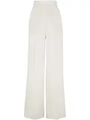 [Brunello Cucinelli] Brunello Cucinelli-Pantaloni A Gamba Ampia-Donna 42 IT
