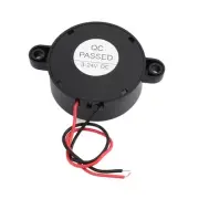 DC3-24V 12V Active Electronic Buzzer Beep Alarm Continuous Sound Black