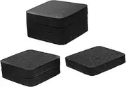 Kisangel 6 Pack Exercise Mat Vibration Pads for Hardwood Floors Treadmill Noise Reduction Cork Mat for Home Fitness Equipment