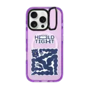 iPhone 16 Pro Impact Ring Stand Case MagSafe Compatible HOLD TIGHT (STICKER)