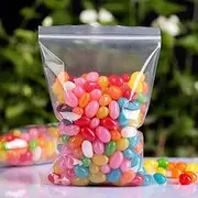 100Pcs Zip Lock Plastic Bags Resealable 28x20cm