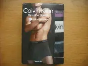 Mens NWT Calvin Klein Boxer Briefs 3prs Microfiber 6" Inseam Black Sz:XL (40-42)