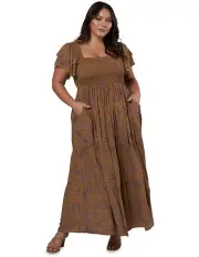 [Indigo Tonic] Valerie Maxi Dress in Yellow