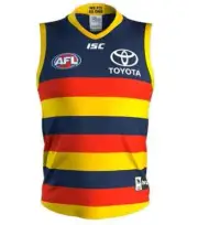Adelaide Crows AFL Home Guernsey Sizes S-5XL BNWT