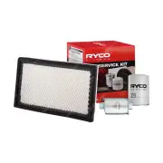 Ryco Oil Air Fuel Filter Service Kit for Ford Fairmont EB ED Falcon EB ED XG XH