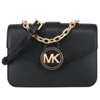 在飛比找momo購物網優惠-【Michael Kors】CARMEN系列 金字LOGO 