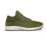VANS Style 201 (Perf) Winter Moss Green True White UltraCush Mens Size 7.5
