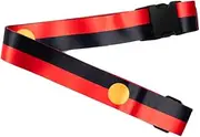 Aboriginal Flag Luggage Strap - Australia, Indigenous, Souvenir, Travel, Suitcase, Belt