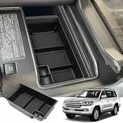 MARCHFA Center Console Organizer Tray Compatible for 2022 Toyota FJ Cruiser Accessories LC300 Armrest Box Tray Organizer Insert Secondary Storage Box