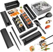 Sushi Making Kit Sushi Maker 12 Pcs Plastic Premium Set Sushi Tool Set Sushi Rice Roll