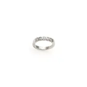14k White Gold A Real Diamond Anniversary Band