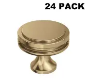 Amerock 1-3/8" Oberon Cabinet Knob BP36603CZ | Champagne Bronze | 24 Knobs Pack
