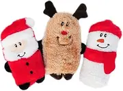 ZippyPaws Squeakie Buddies Dog Toy, 3 Count Colorful ZP114
