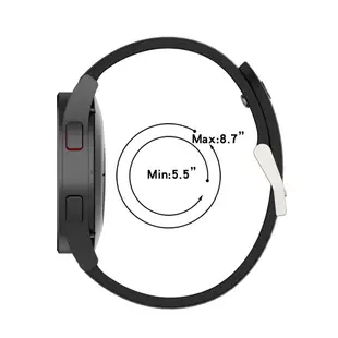 BC【運動矽膠錶帶】ASUS VivoWatch BP (HC-A04) 錶帶寬度 20mm 雙色手錶 透氣 錶扣式腕帶