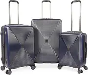 [Original Penguin] Hardside 3pc Set, Navy, Navy, Hardside 3pc Set