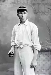 Cricket Ca 1895 Harold Arthur Arkwright Oxford University Old Photo