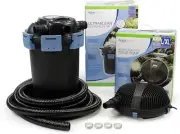 Aquascape UltraKlean 3500 Pond Filtration Kit, UV Clarifier and Solids-Handling