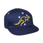 Australian Kangaroos Players CCC Flat Peak/ Snap Back Cap/Hat!