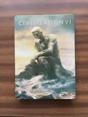 CIVILIZATION VI 6 STEELBOOK NEW PS5 PC XBOX PS4 G1 SIZE STEEL BOX METAL