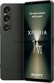 [Sony] Xperia 1 VI XQ-EC72 5G Dual 512GB 12GB RAM Factory Unlocked (GSM Only | No CDMA – not Compatible with Verizon/Sprint) Global Version Smartphone – Khaki Green