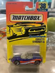 Matchbox - Superfast #38 - Corvette Stingray III - New on Card
