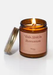 [BLOW ME CANDLE CO] This Shit Is Bananas Candle
