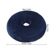 Gel Donut Pillow Slow Rebound Memory Foam Ergonomic Donut Cushion For Tailbone