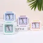 No Tick Battery Operated Bedside Clocks Number Clock Home Decor Alarm Clock