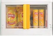 [Viviendo] 72L Large Capacity Stackable Home Storage Box Wardrobe Organiser Front Side Opening - Yellow