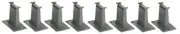 Bachmann HO 8 Piece Tall Pier Set 44472