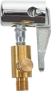 SWOOMEY Rapid Inflation Air Chuck Pump Clip on Adapter Secure Locking Tire Air Chuck for Inflatables Slim Hose Connect