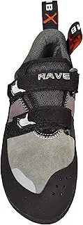 Climb X Rave Strap Climbing Shoe 2019, Granite Grey, 9
